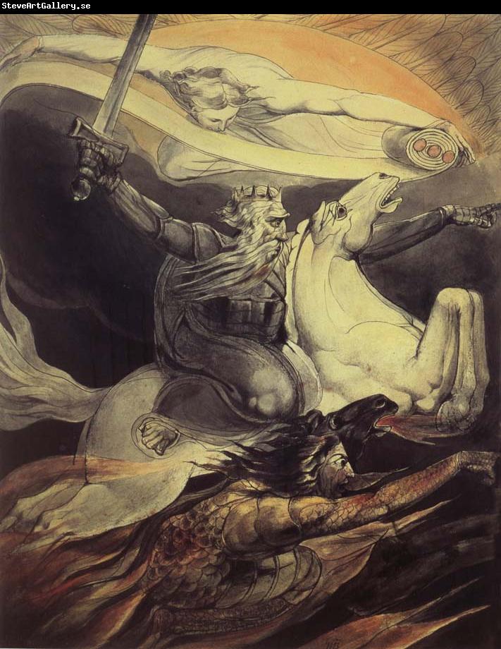 William Blake Death on a Pale Horse